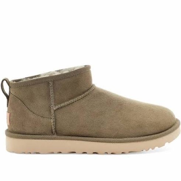 UGG womens ultra mini burnt olive green color womens size - Picture 5 of 8